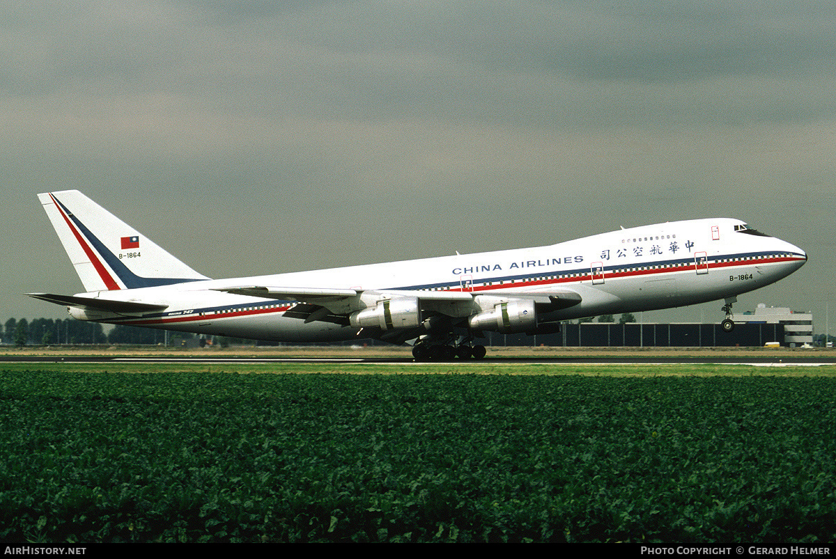 Aircraft Photo of B-1864 | Boeing 747-209B | China Airlines | AirHistory.net #71672