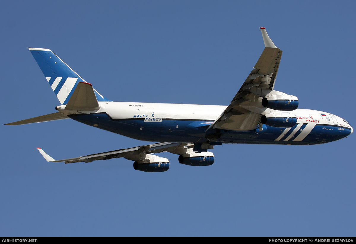 Aircraft Photo of RA-96103 | Ilyushin Il-96-400T | Polet Flight | AirHistory.net #71709