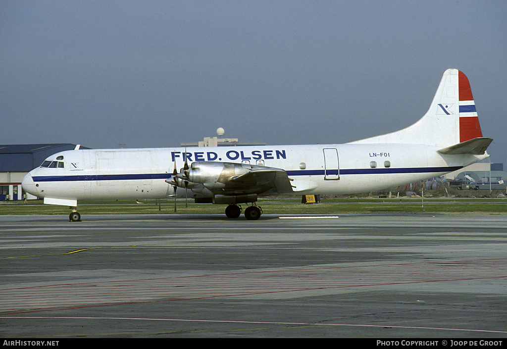 Aircraft Photo of LN-FOI | Lockheed L-188C(F) Electra | Fred. Olsen | AirHistory.net #71740