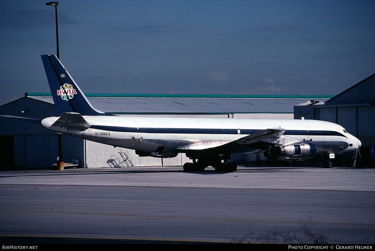 Aircraft Photo of HI-588CA | Douglas DC-8-51(F) | BWIA International | AirHistory.net #71749