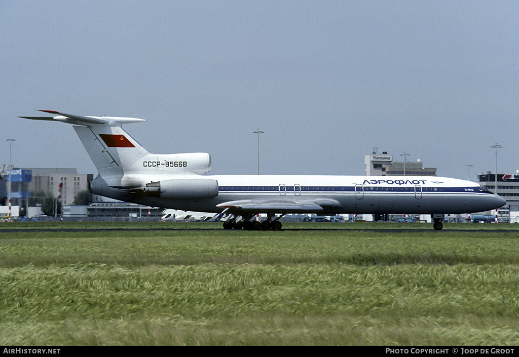 Aircraft Photo of CCCP-85668 | Tupolev Tu-154M | Aeroflot | AirHistory.net #71752