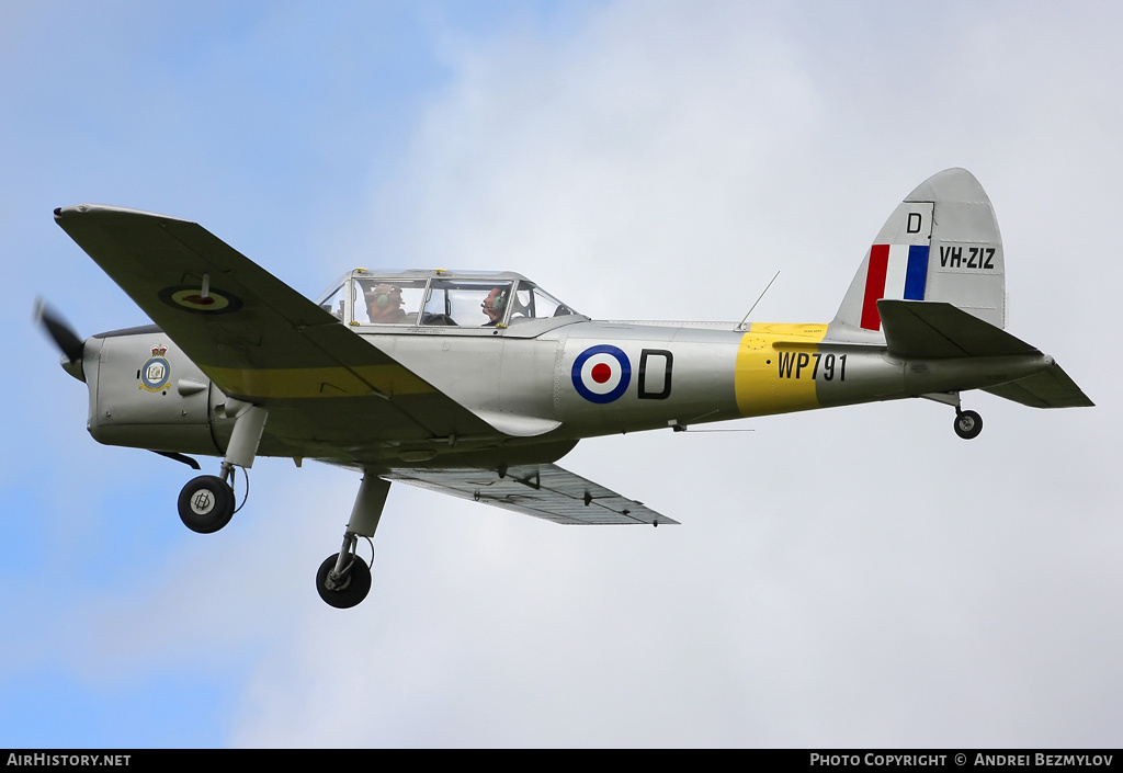 Aircraft Photo of VH-ZIZ / WP791 | De Havilland DHC-1 Chipmunk Mk22A | UK - Air Force | AirHistory.net #71758