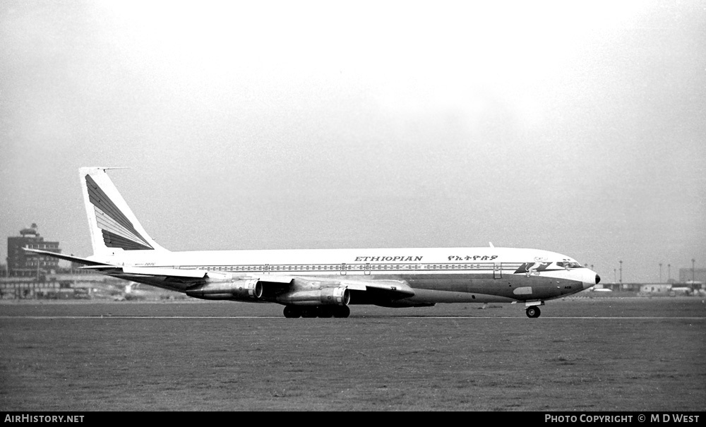 Aircraft Photo of ET-ACD | Boeing 707-360C | Ethiopian Airlines | AirHistory.net #71764