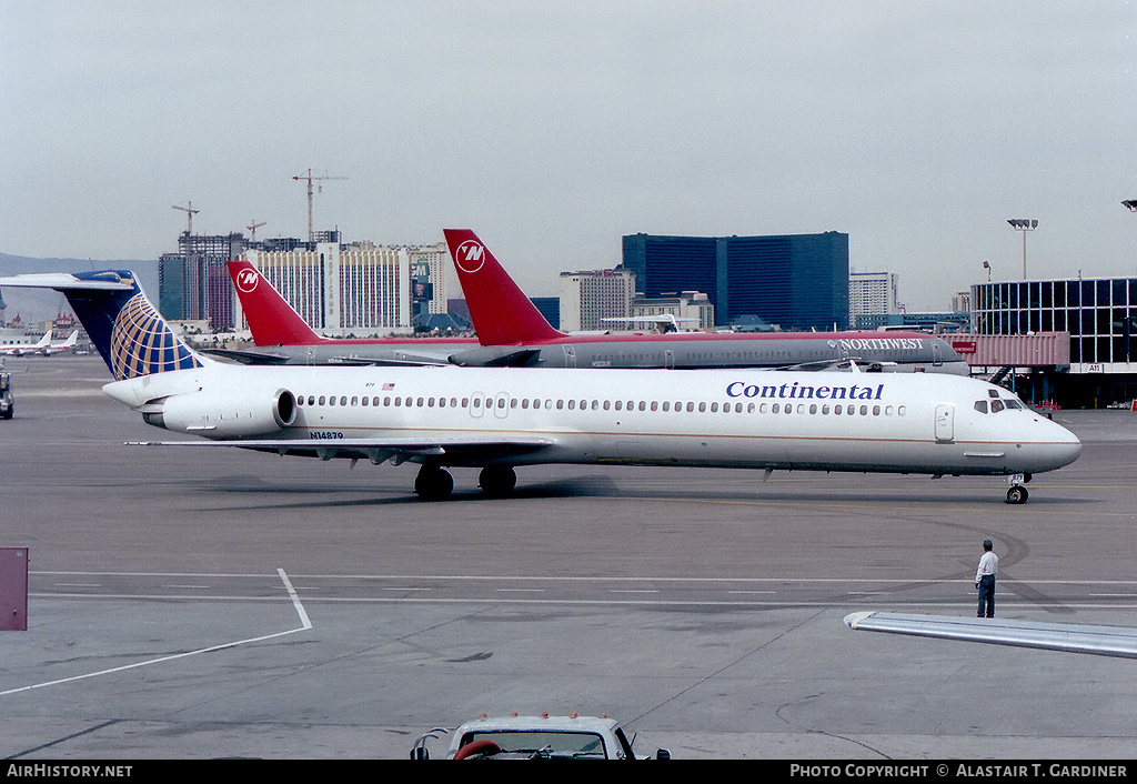 Aircraft Photo of N14879 | McDonnell Douglas MD-83 (DC-9-83) | Continental Airlines | AirHistory.net #71790