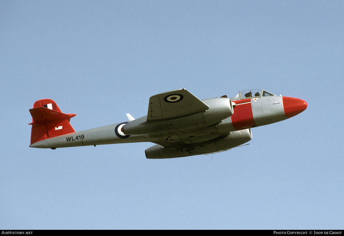 Aircraft Photo of WL419 | Gloster Meteor T7 (Mod) | UK - Air Force | AirHistory.net #71793