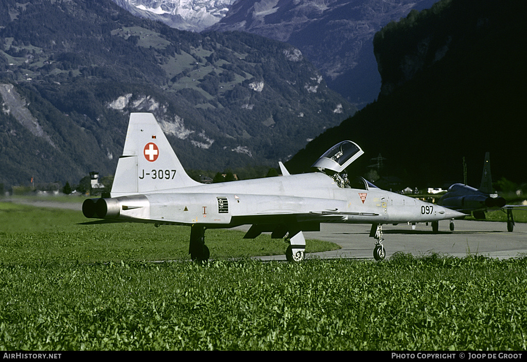 Aircraft Photo of J-3097 | Northrop F-5E Tiger II | Switzerland - Air Force | AirHistory.net #71802