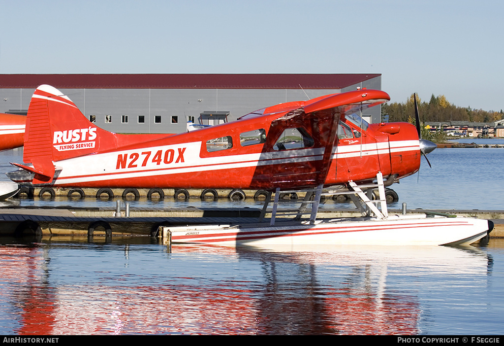 Aircraft Photo of N2740X | De Havilland Canada DHC-2 Beaver Mk1 | Rust's Flying Service | AirHistory.net