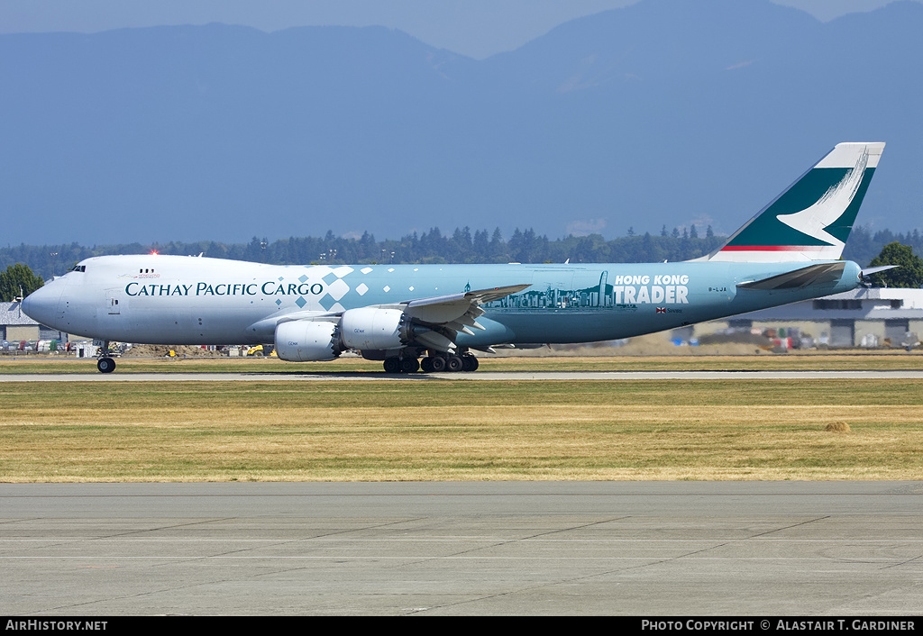 Aircraft Photo of B-LJA | Boeing 747-867F/SCD | Cathay Pacific Airways Cargo | AirHistory.net #71827