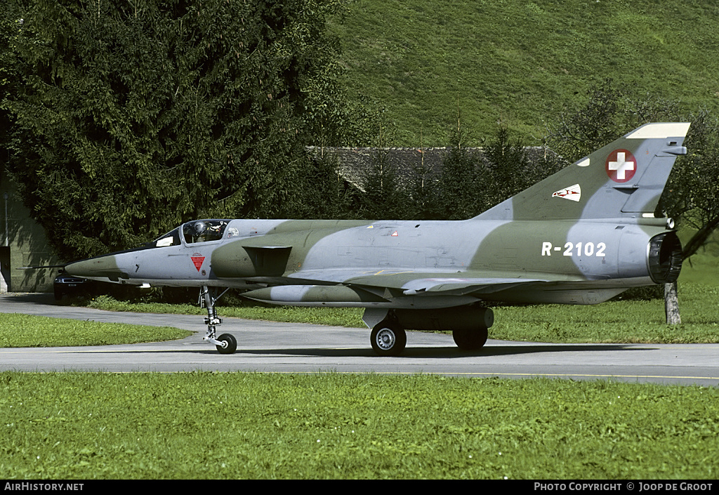 Aircraft Photo of R-2102 | Dassault Mirage IIIRS | Switzerland - Air Force | AirHistory.net #71839