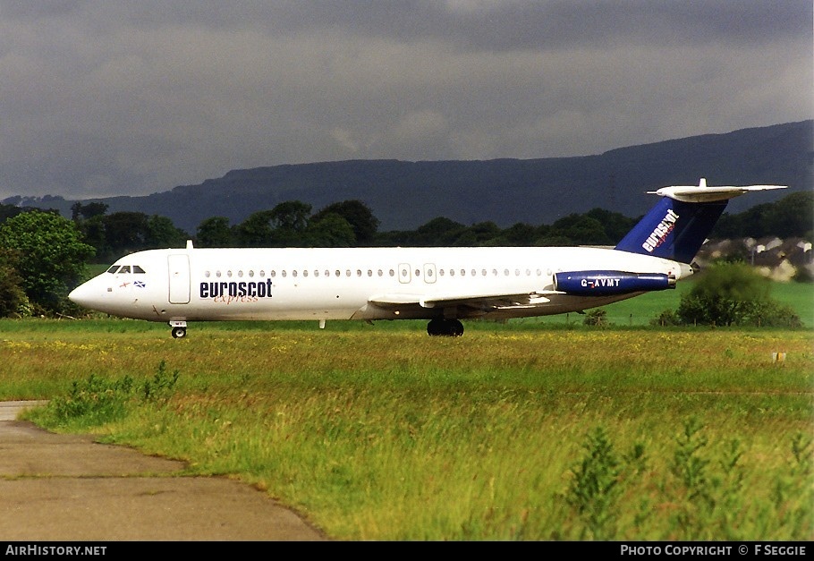 Aircraft Photo of G-AVMT | BAC 111-510ED One-Eleven | Euroscot Express | AirHistory.net #71845