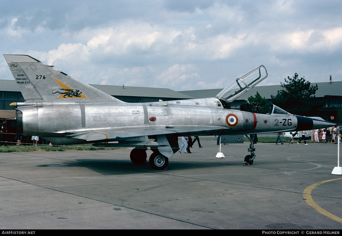 Aircraft Photo of 276 | Dassault Mirage IIIBE | France - Air Force | AirHistory.net #71846