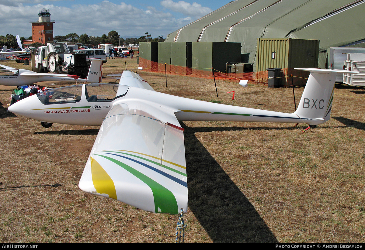 Aircraft Photo of VH-BXC | Schleicher ASK-21 | Balaklava Gliding Club | AirHistory.net #71847