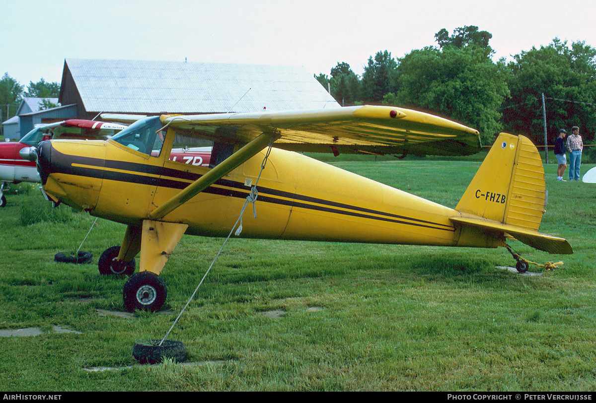 Aircraft Photo of C-FHZB | Luscombe 8A Master | AirHistory.net #71851