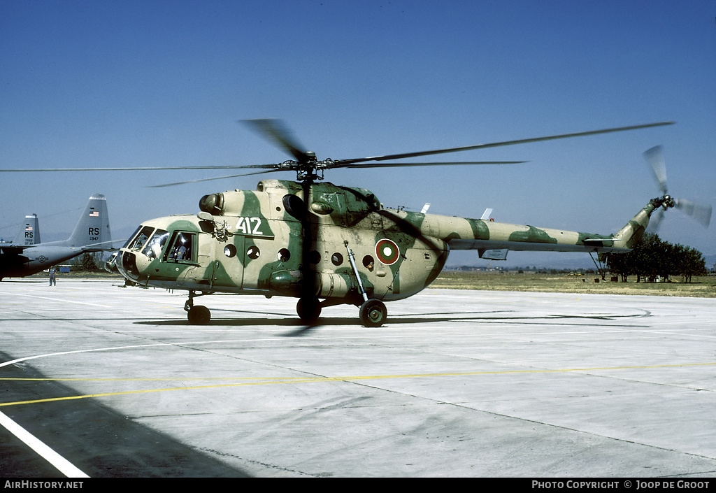 Aircraft Photo of 412 | Mil Mi-17 | Bulgaria - Air Force | AirHistory.net #71857