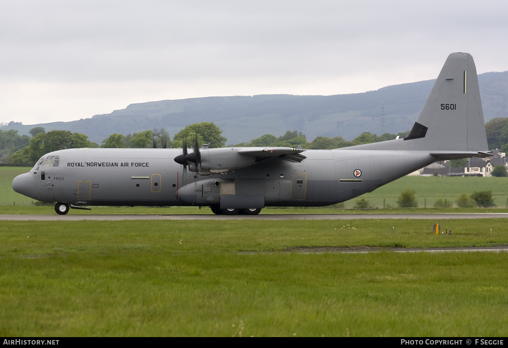 Aircraft Photo of 5601 | Lockheed Martin C-130J-30 Hercules | Norway - Air Force | AirHistory.net #71871