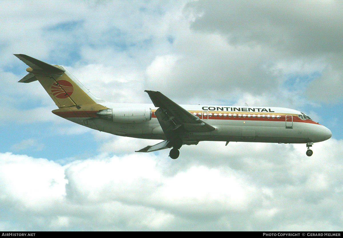 Aircraft Photo of N651TX | Douglas DC-9-14 | Continental Airlines | AirHistory.net #71880