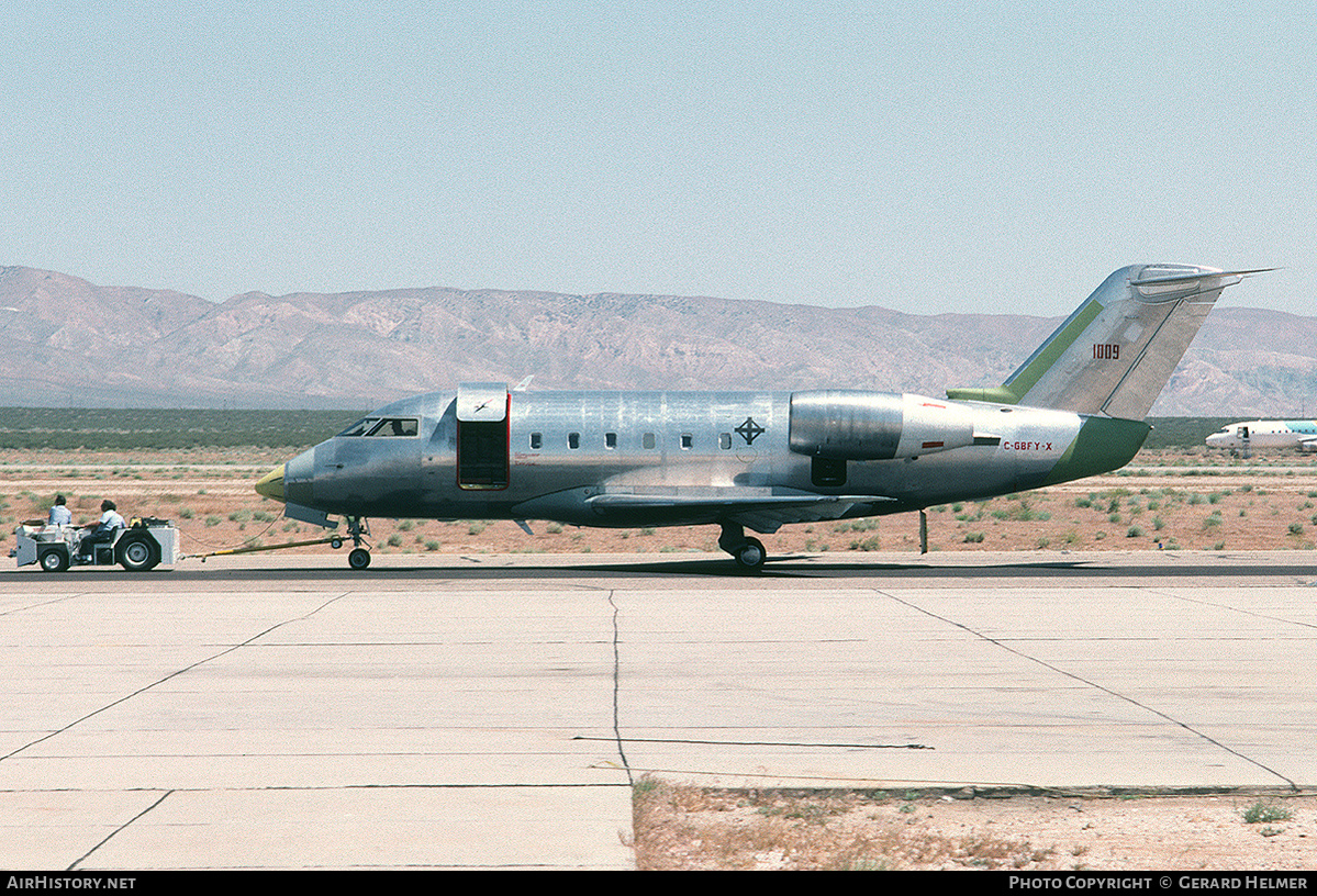 Aircraft Photo of C-GBFY-X | Canadair Challenger 600 (CL-600-1A11) | AirHistory.net #71881