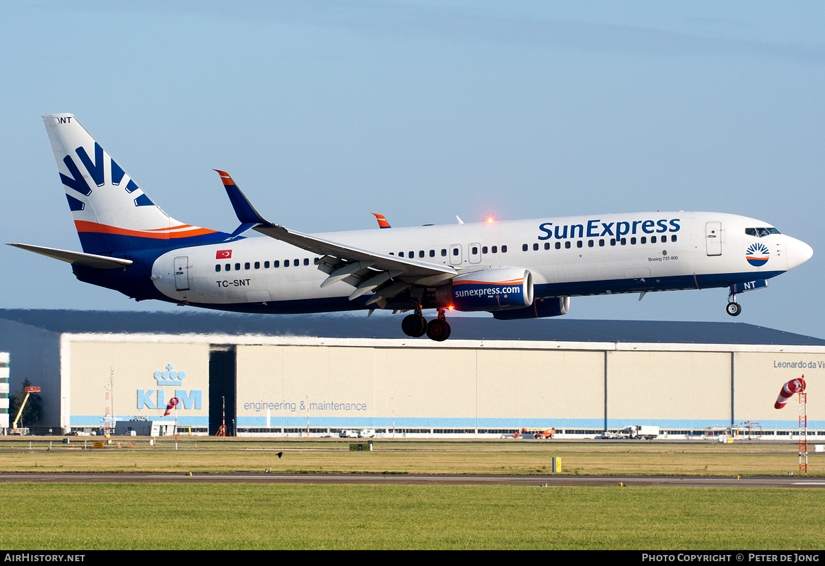 Aircraft Photo of TC-SNT | Boeing 737-8HC | SunExpress | AirHistory.net #71893