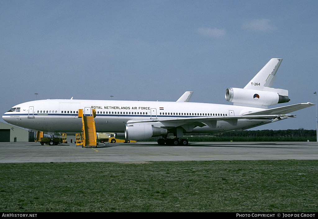 Aircraft Photo of T-264 | McDonnell Douglas KDC-10-30CF | Netherlands - Air Force | AirHistory.net #71897