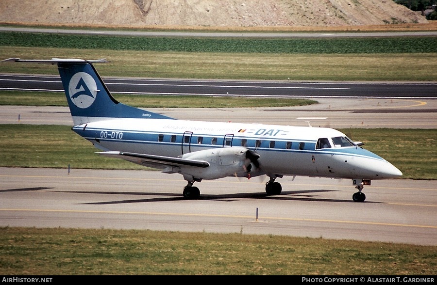 Aircraft Photo of OO-DTO | Embraer EMB-120RT Brasilia | Delta Air Transport - DAT | AirHistory.net #71908