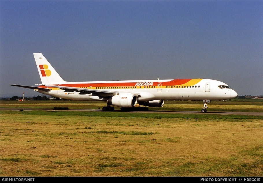 Aircraft Photo of EC-GBX | Boeing 757-236 | Iberia | AirHistory.net #71912