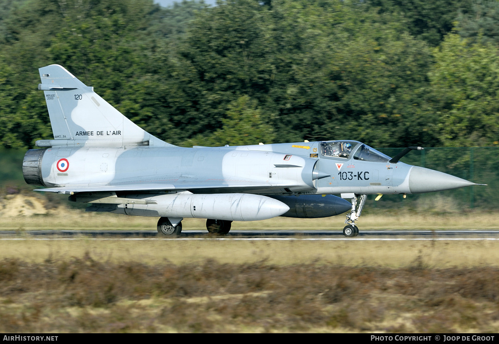 Aircraft Photo of 120 | Dassault Mirage 2000C | France - Air Force | AirHistory.net #71929