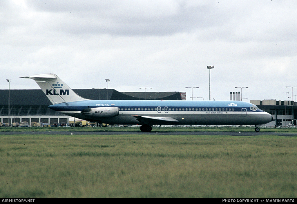 Aircraft Photo of PH-DNG | McDonnell Douglas DC-9-32 | KLM - Royal Dutch Airlines | AirHistory.net #71937