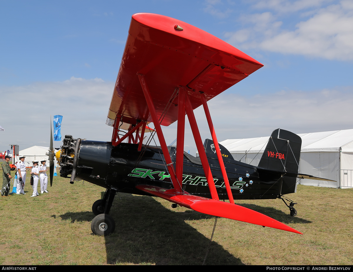 Aircraft Photo of VH-FBA | Grumman G-164 Ag-Cat | Sky Thrills | AirHistory.net #71941