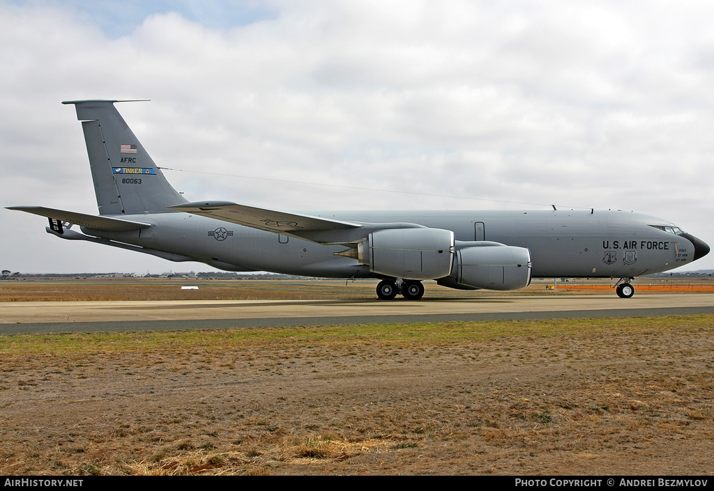 Aircraft Photo of 58-0063 / 80063 | Boeing KC-135R Stratotanker | USA - Air Force | AirHistory.net #71942