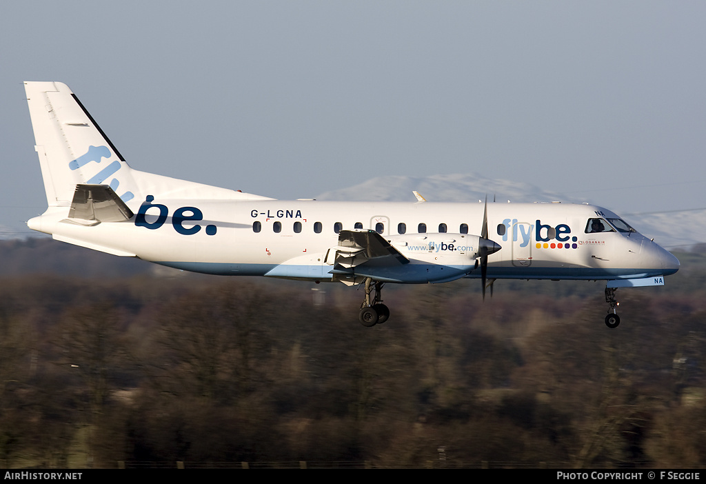 Aircraft Photo of G-LGNA | Saab 340B | Flybe | AirHistory.net #71946