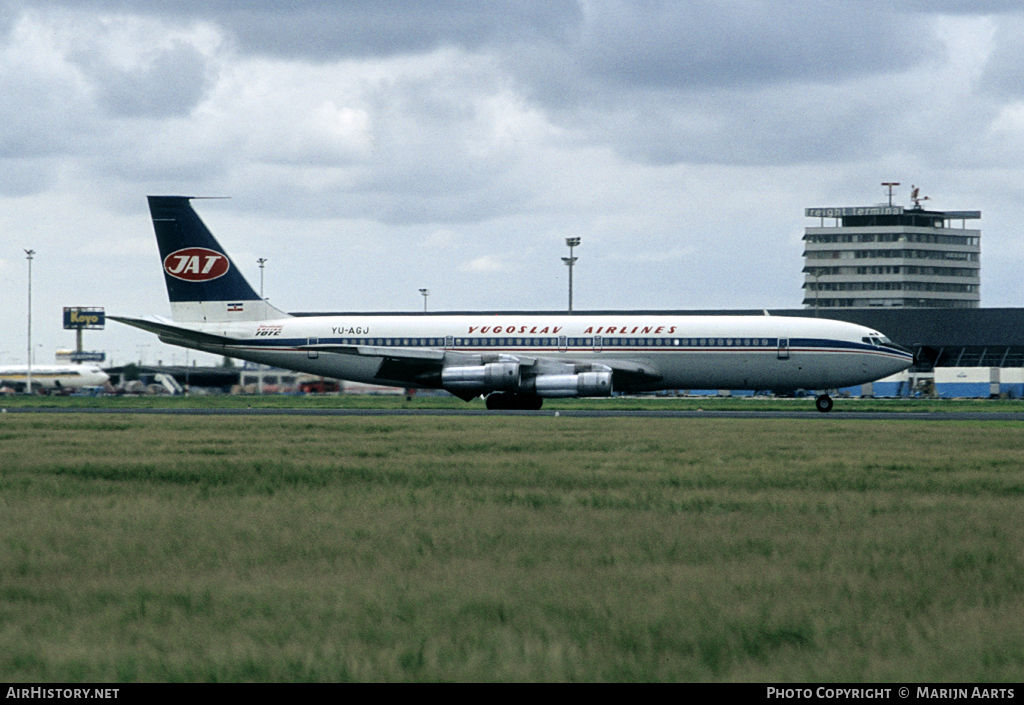 Aircraft Photo of YU-AGJ | Boeing 707-351C | JAT Yugoslav Airlines - Jugoslovenski Aerotransport | AirHistory.net #71950