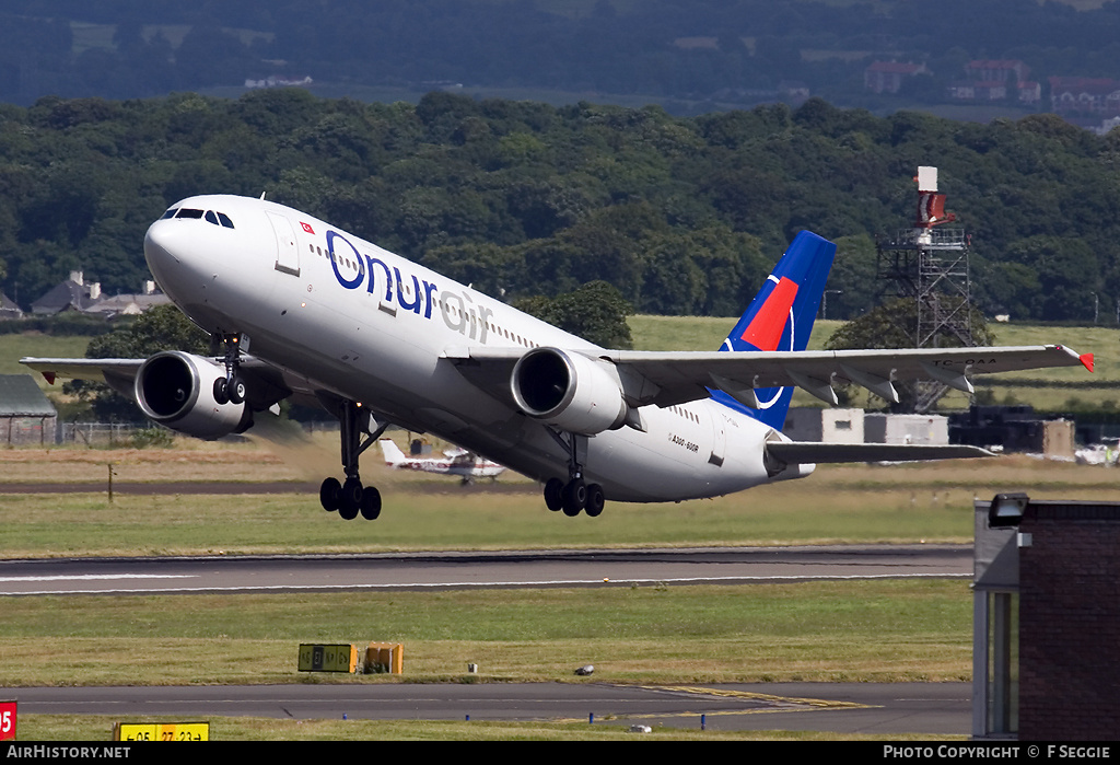 Aircraft Photo of TC-OAA | Airbus A300B4-605R | Onur Air | AirHistory.net #71959