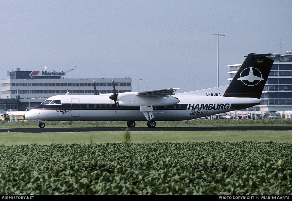 Aircraft Photo of D-BOBA | De Havilland Canada DHC-8-311 Dash 8 | Hamburg Airlines | AirHistory.net #71969