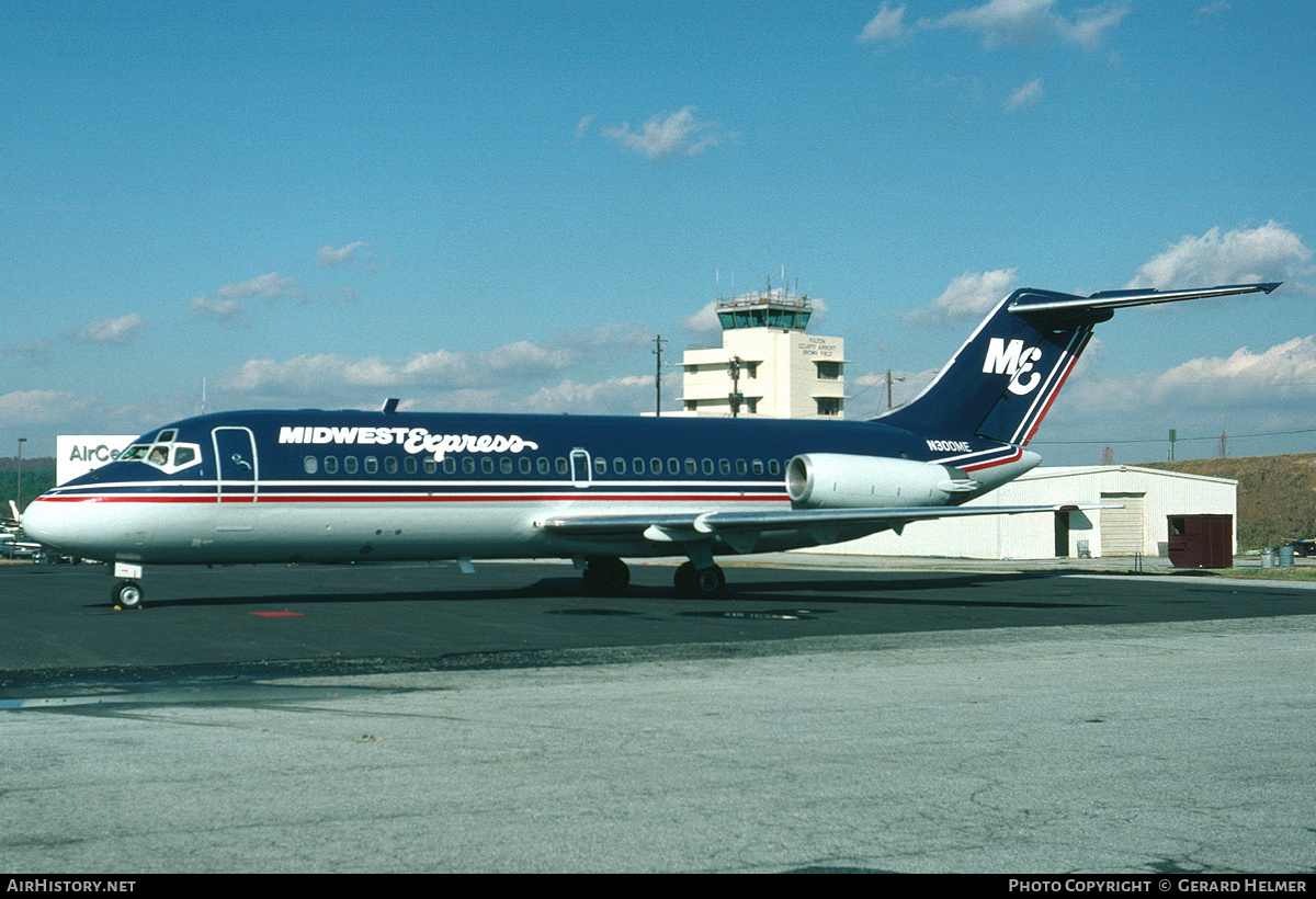 Aircraft Photo of N300ME | Douglas DC-9-15 | Midwest Express Airlines | AirHistory.net #71974