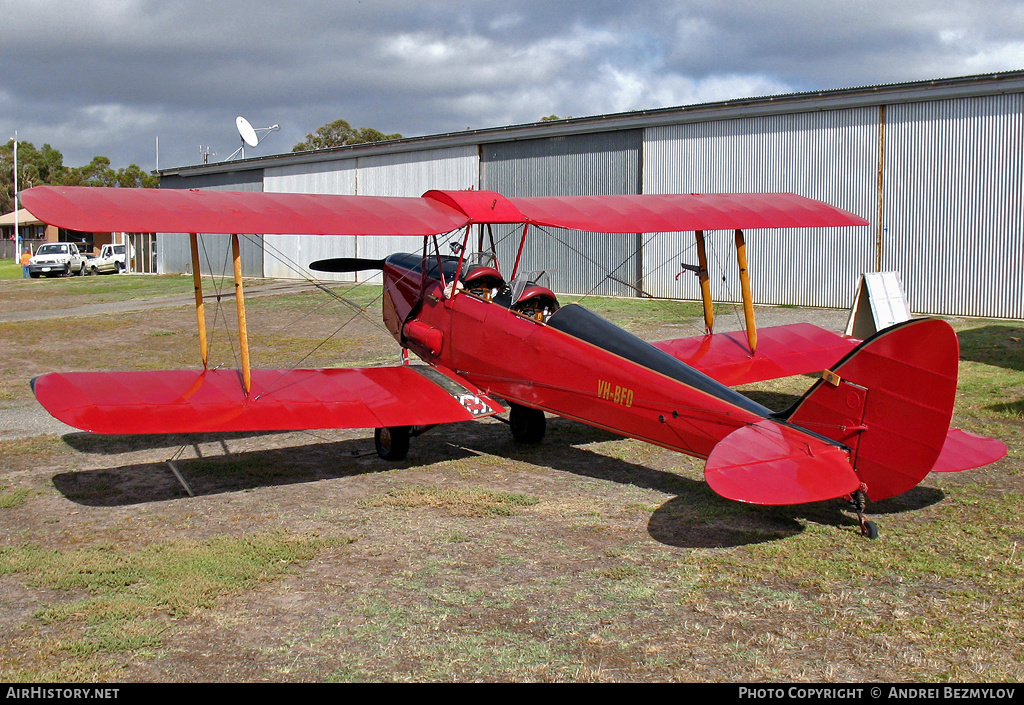 Aircraft Photo of VH-BFD | De Havilland D.H. 82A Tiger Moth | AirHistory.net #71975