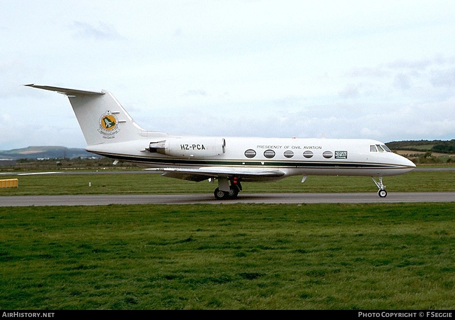 Aircraft Photo of HZ-PCA | Grumman American G-1159 Gulfstream II | Presidency of Civil Aviation | AirHistory.net #71976