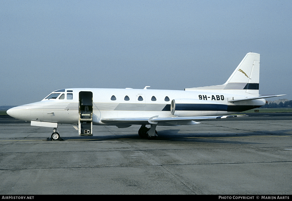 Aircraft Photo of 9H-ABO | North American Rockwell NA-465 Sabreliner 65 | AirHistory.net #71977