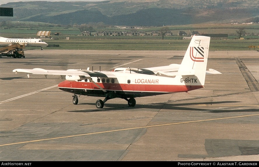 Aircraft Photo of G-BHTK | De Havilland Canada DHC-6-310 Twin Otter | Loganair | AirHistory.net #71978