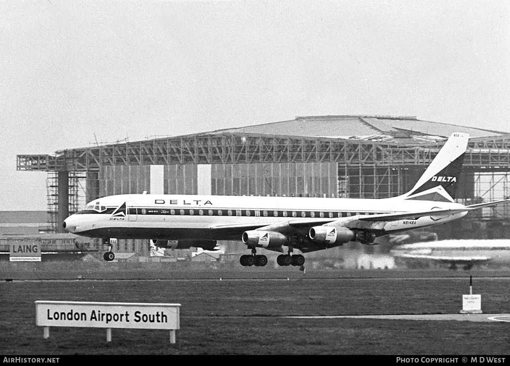 Aircraft Photo of N8148A | Douglas DC-8-33 | Delta Air Lines | AirHistory.net #71987