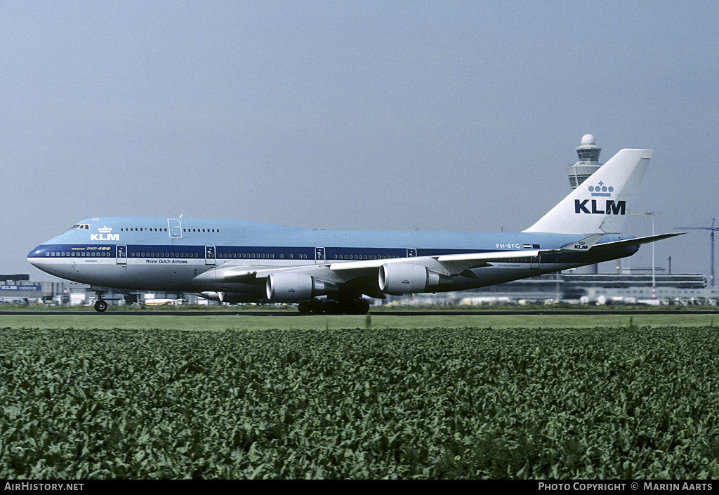 Aircraft Photo of PH-BFG | Boeing 747-406 | KLM - Royal Dutch Airlines | AirHistory.net #71990