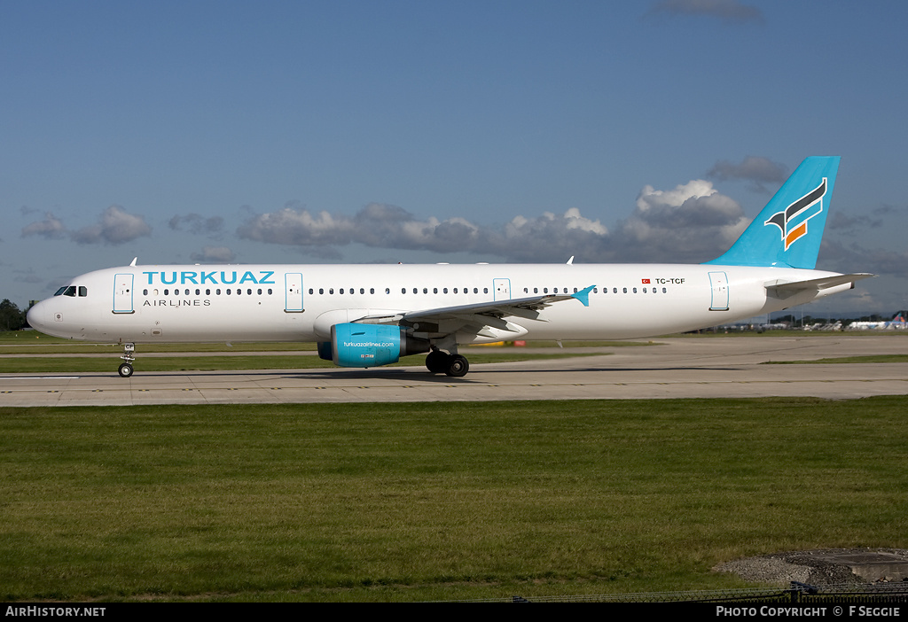 Aircraft Photo of TC-TCF | Airbus A321-211 | Turkuaz Airlines | AirHistory.net #72006