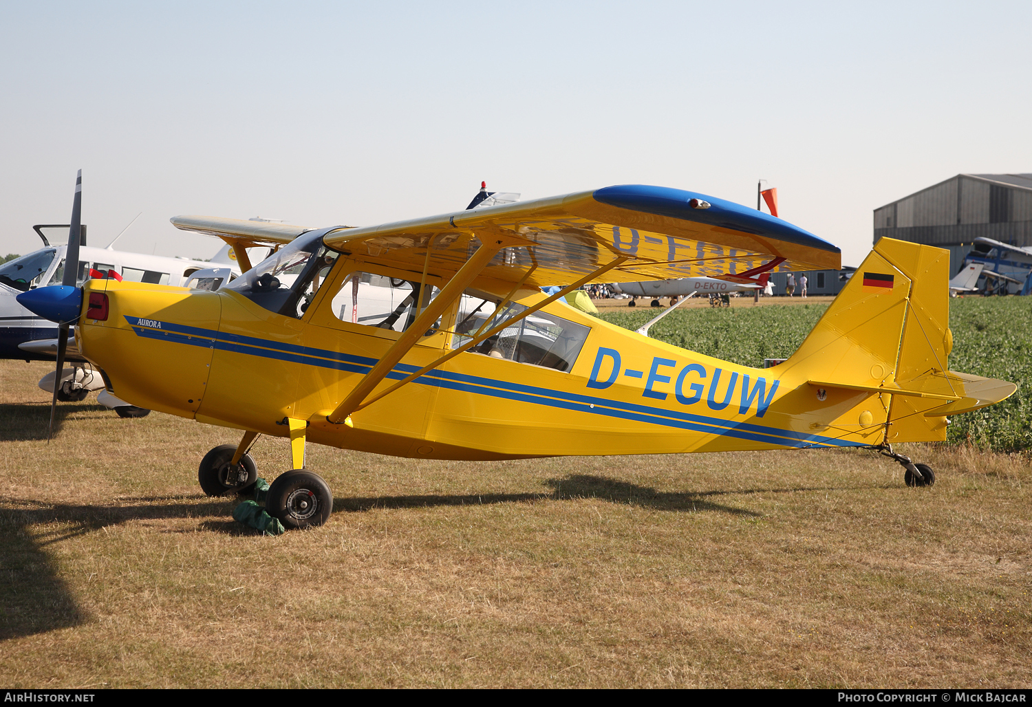 Aircraft Photo of D-EGUW | American Champion 7ECA Citabria Aurora | AirHistory.net #72009