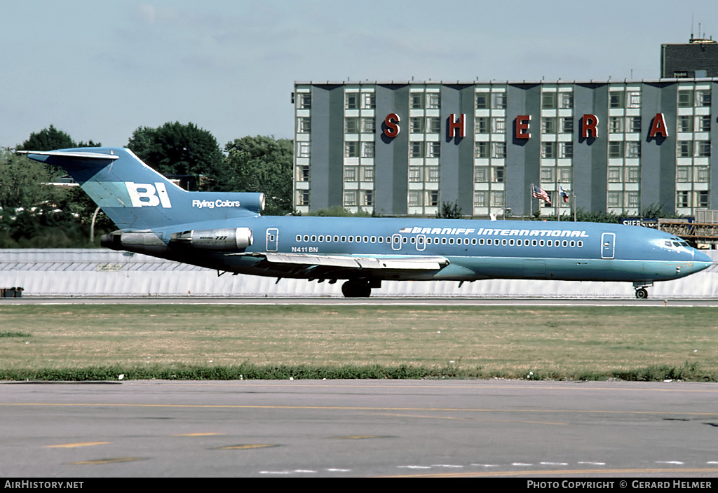Aircraft Photo of N411BN | Boeing 727-227/Adv | Braniff International Airways | AirHistory.net #72012