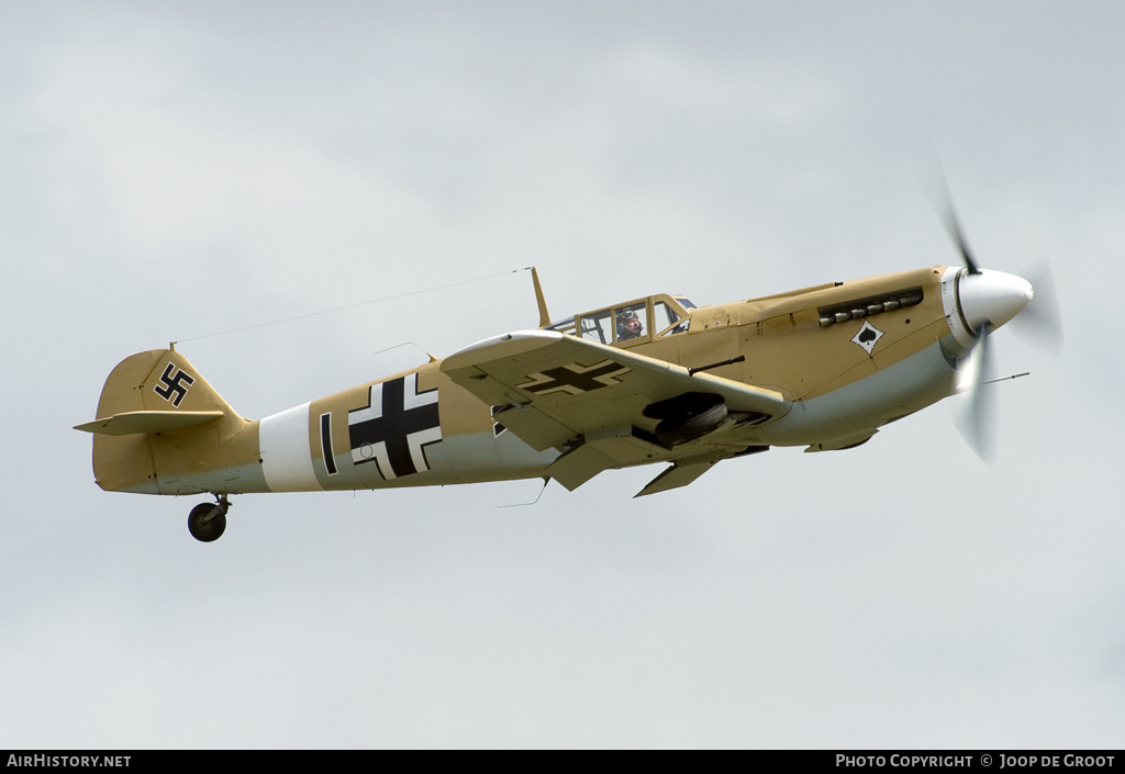 Aircraft Photo of G-AWHE | Hispano HA-1112-M1L Buchon | Germany - Air Force | AirHistory.net #72018