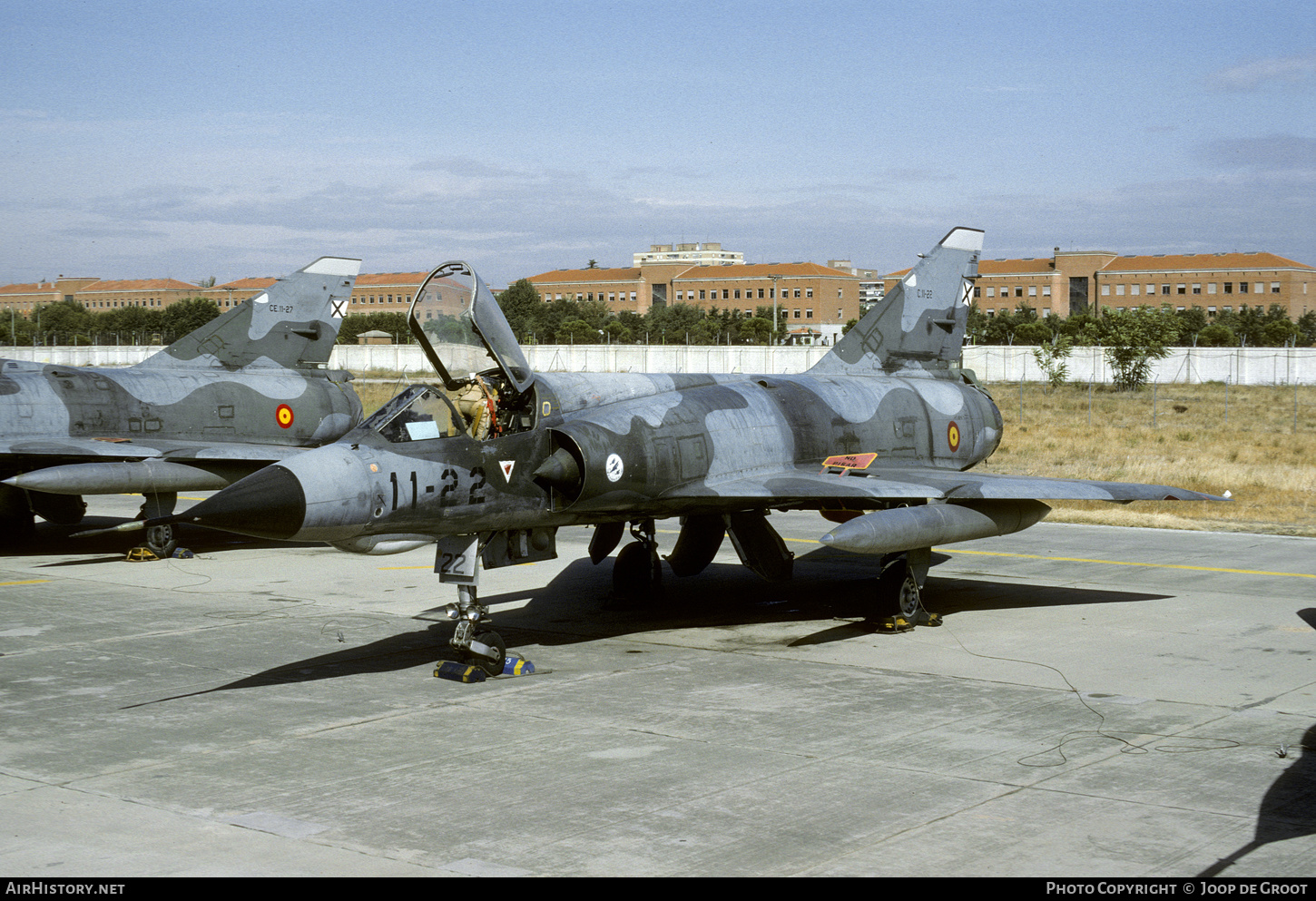 Aircraft Photo of C11-22 / 11-22 | Dassault Mirage IIIEE | Spain - Air Force | AirHistory.net #72020