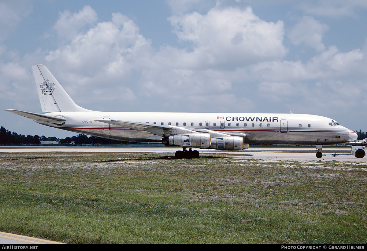 Aircraft Photo of C-FCRN | Douglas DC-8-52 | CrownAir | AirHistory.net #72022