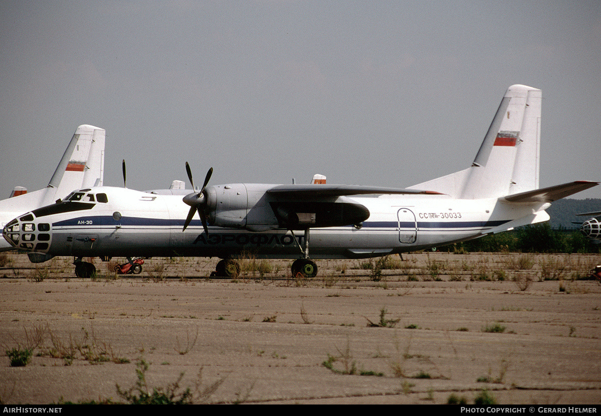 Aircraft Photo of RA-30033 | Antonov An-30 | Aeroflot | AirHistory.net #72032