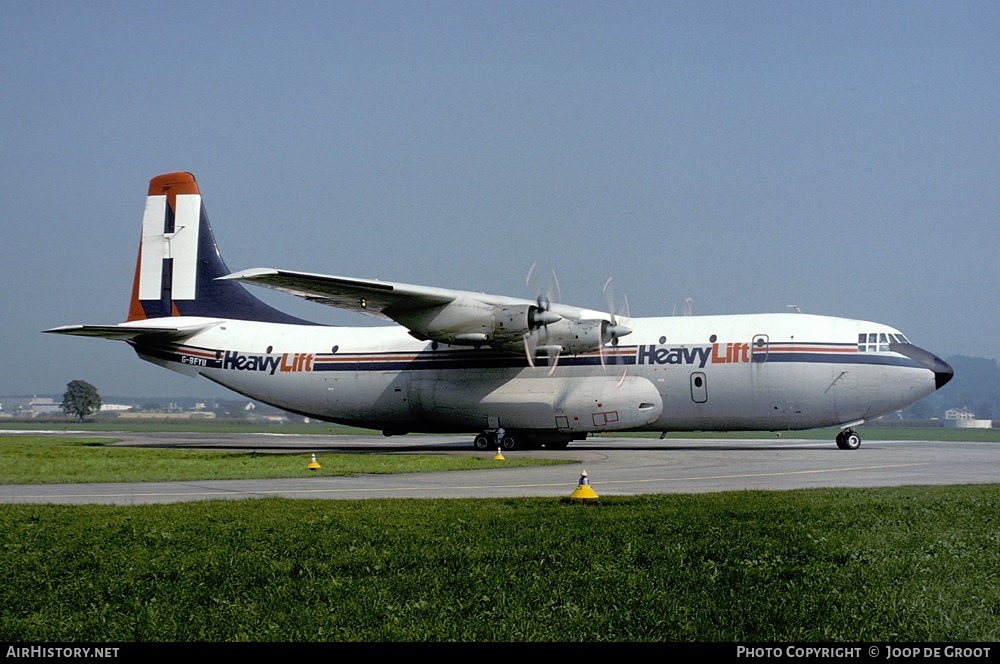 Aircraft Photo of G-BFYU | Short SC.5 Belfast C1 | HeavyLift Cargo Airlines | AirHistory.net #72043