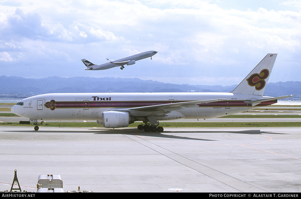Aircraft Photo of HS-TJC | Boeing 777-2D7 | Thai Airways International | AirHistory.net #72056