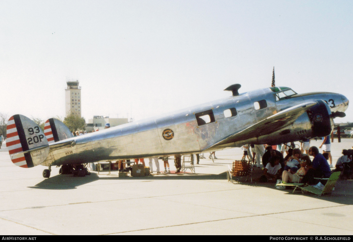 Aircraft Photo of N93R | Lockheed 12-A Electra Junior | USA - Air Force | AirHistory.net #72075